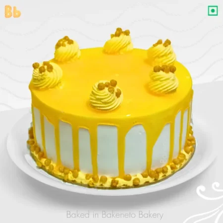 Order Butterscotch Crunch Cake online by best bakery in noida, indirapuram, ghaziabad, gaur city, bakeneto bakery.