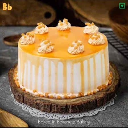 Crispy Butterscotch Cake by bakeneto