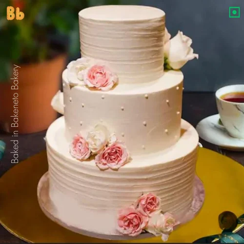 Order this Exotic 3 Tier Cake Online and the get same day cake delivery in Noida, Ghaziabad, Vaishali, Vasundhara, Gaur city, Noida Extension and Delhi. Visit bakeneto.com and checkout all types of theme cakes online.